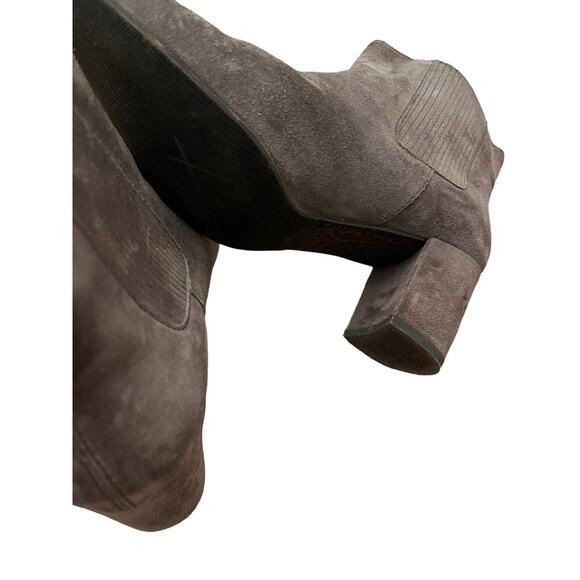 Pedro Garcia Womens Gray/Brown Suede leather Ankle Booties 9 - Picture 6 of 8